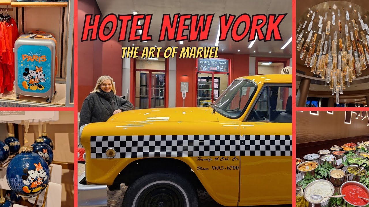NEWS DISNEYLAND PARIS 2024 | BREAKFAST HOTEL NEW YORK  - THE ART OF MARVEL | NEW MERCHANDISE