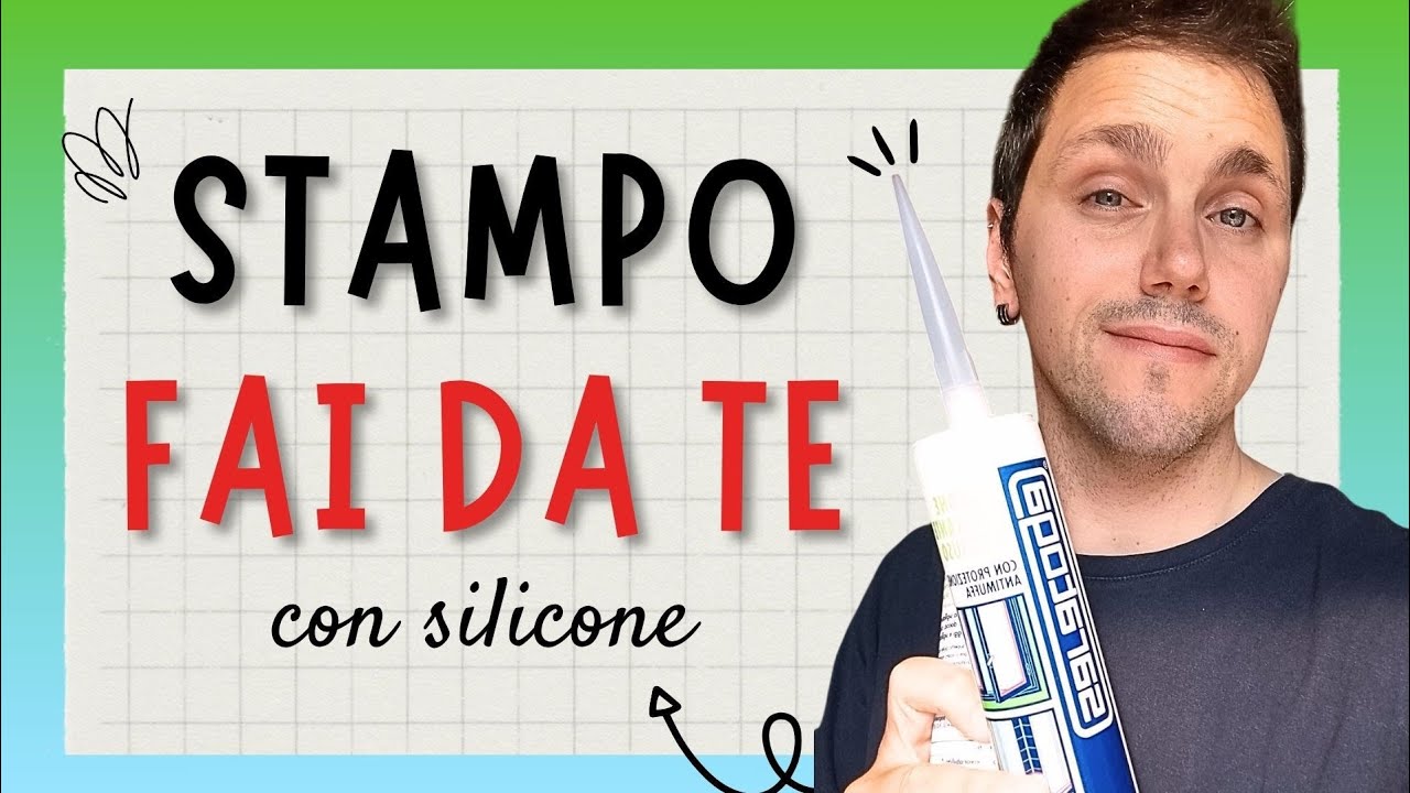 STAMPO in SILICONE fai da te (calco + madreforma)