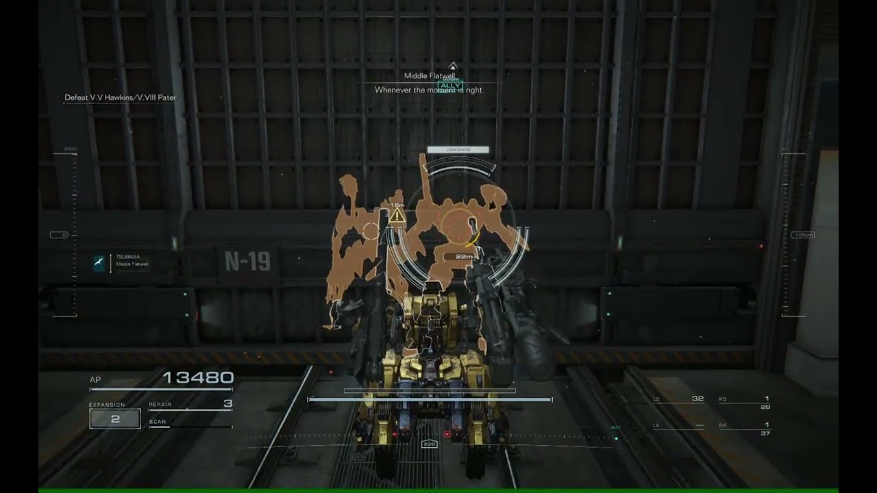 Ambush the Vespers (A-Rank)  - Armored Core 6 Classic Tank - Radeon Pro V620/VKD3D