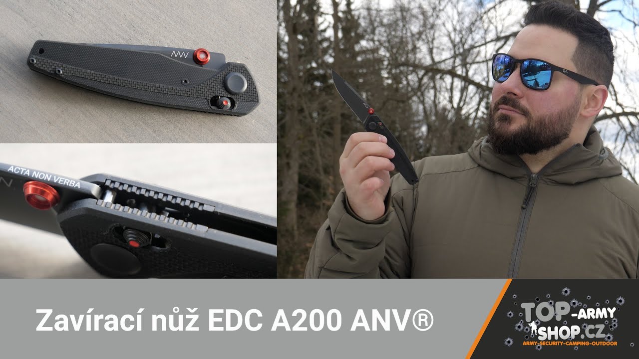 Zavírací nůž EDC A200 ANV® Parádní EDC pro každého? Rigad