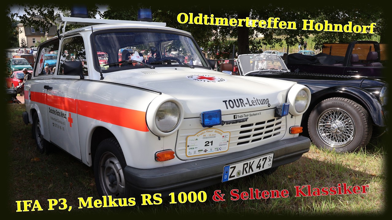 IFA P3, Melkus RS 1000 & Seltene Klassiker | Oldtimertreffen Hohndorf