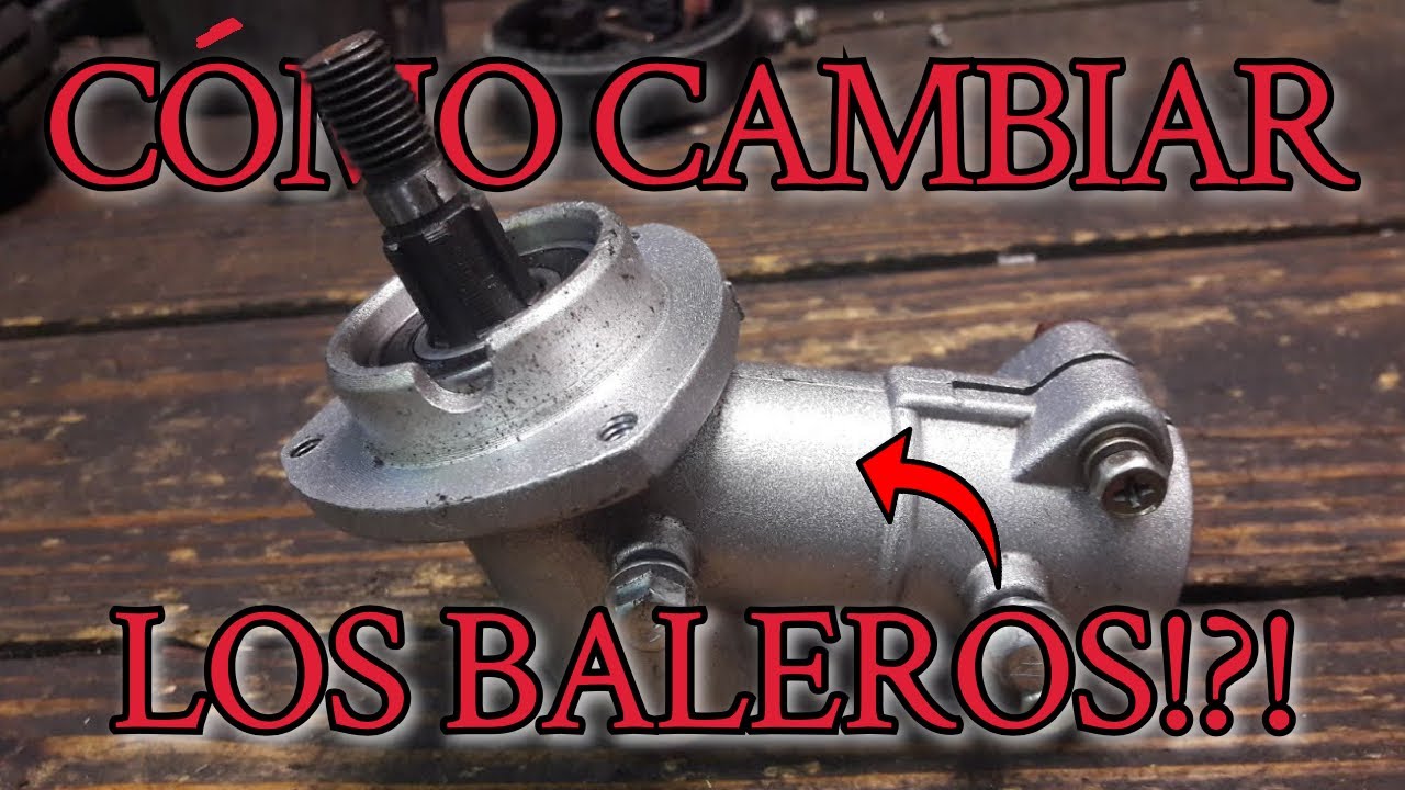 (RDMJ): PARTE#1.Cómo Cambiar Los Rodamientos (BALEROS ) De La Transmisión de tu Debrozadora?!