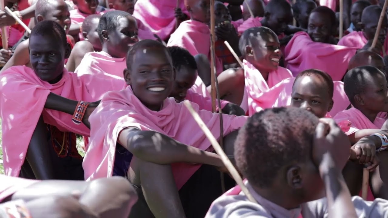 Maasai boys mark their rite of passage