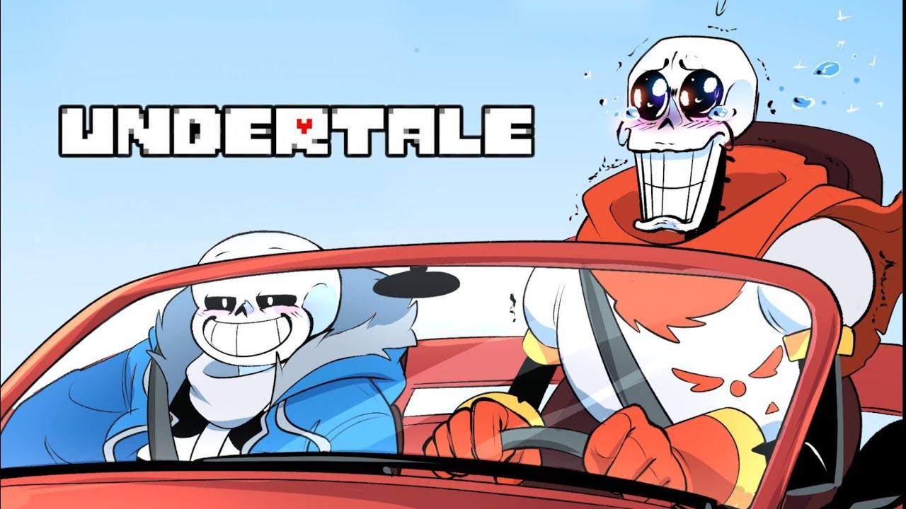 Sans, Papyrus and A New Car | Undertale Comic Dub