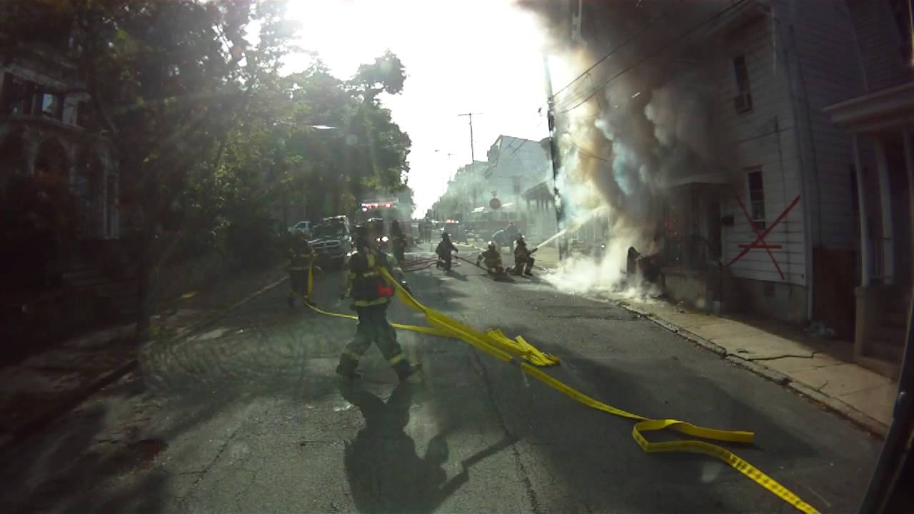 Pottsville Fire Dept. - Working House Fire 10/1/12