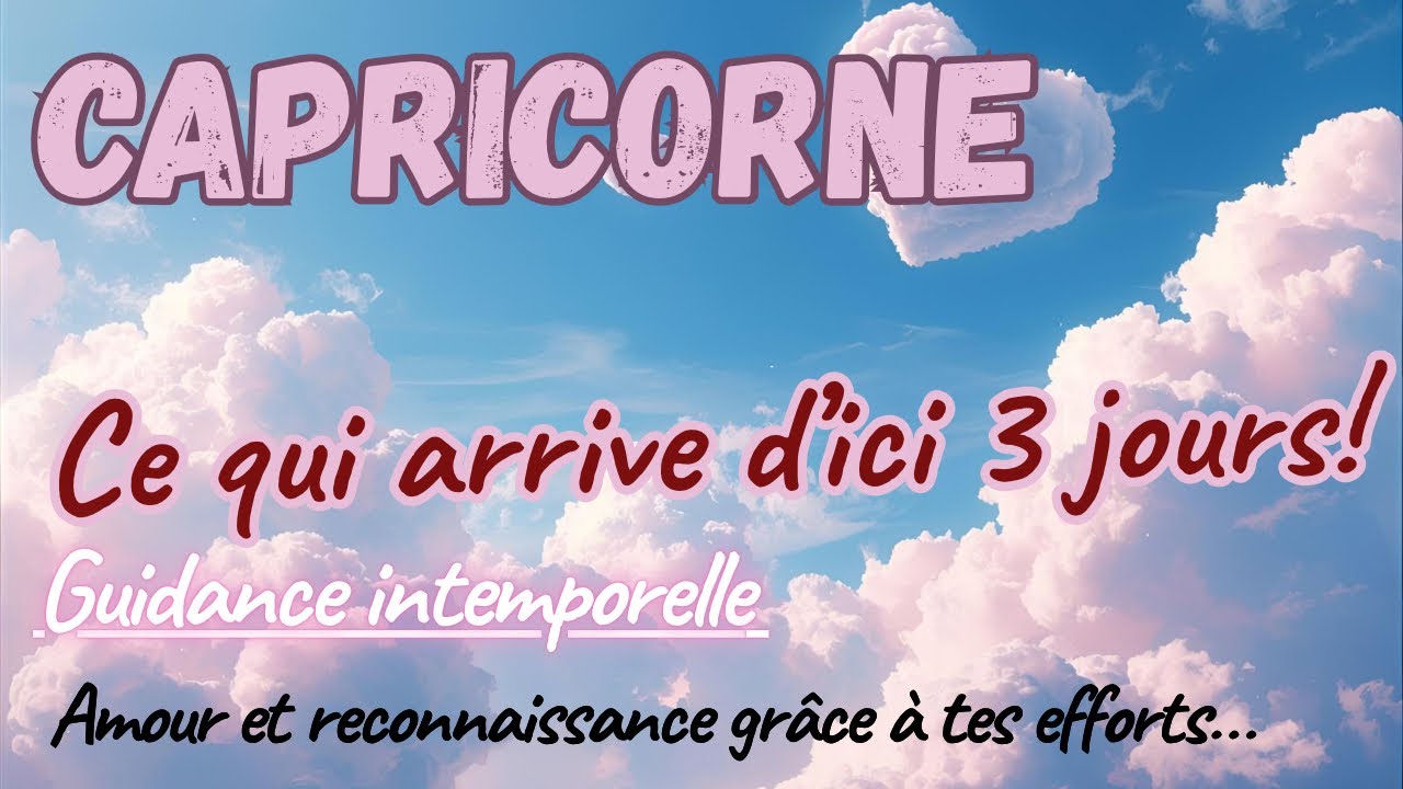 🤍CAPRICORNE ~ De l’amour et de la reconnaissance grâce à tes efforts… #capricorne #tarot #astrology 