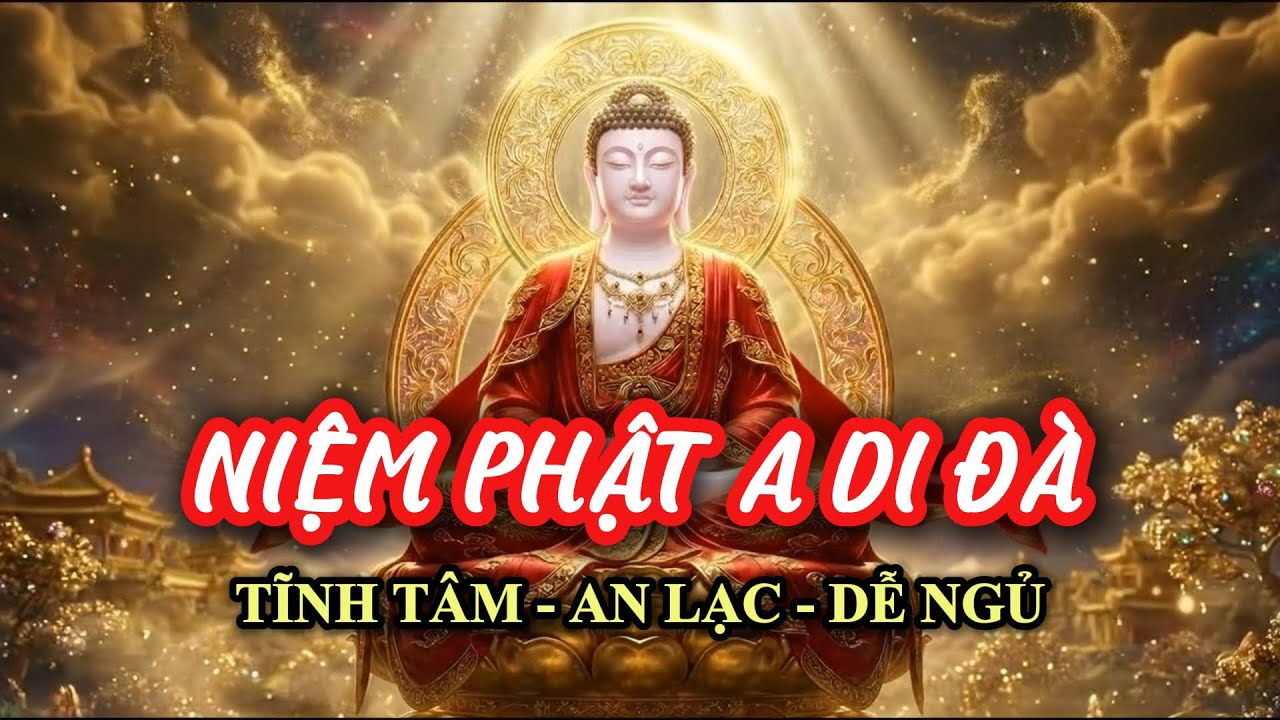 Nhạc Niệm Nam Mô A Di Đà Phật Dễ Ngủ - Xua Tan Muộn Phiền - Thân Tâm An Lạc (Tần Số 432 Hz)