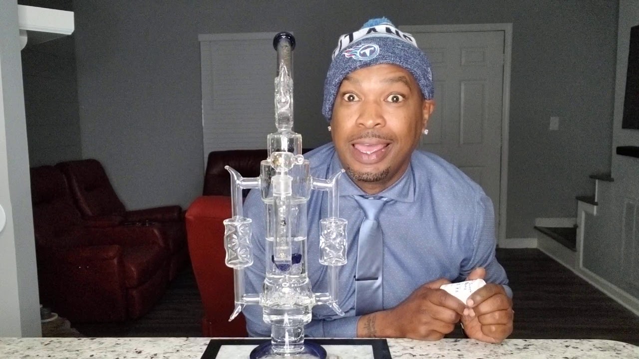 smoking cbd hemp flower in a 