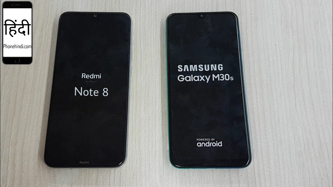 Redmi Note 8 vs Galaxy M30s full Comparison, Display, PUBG, UI features
