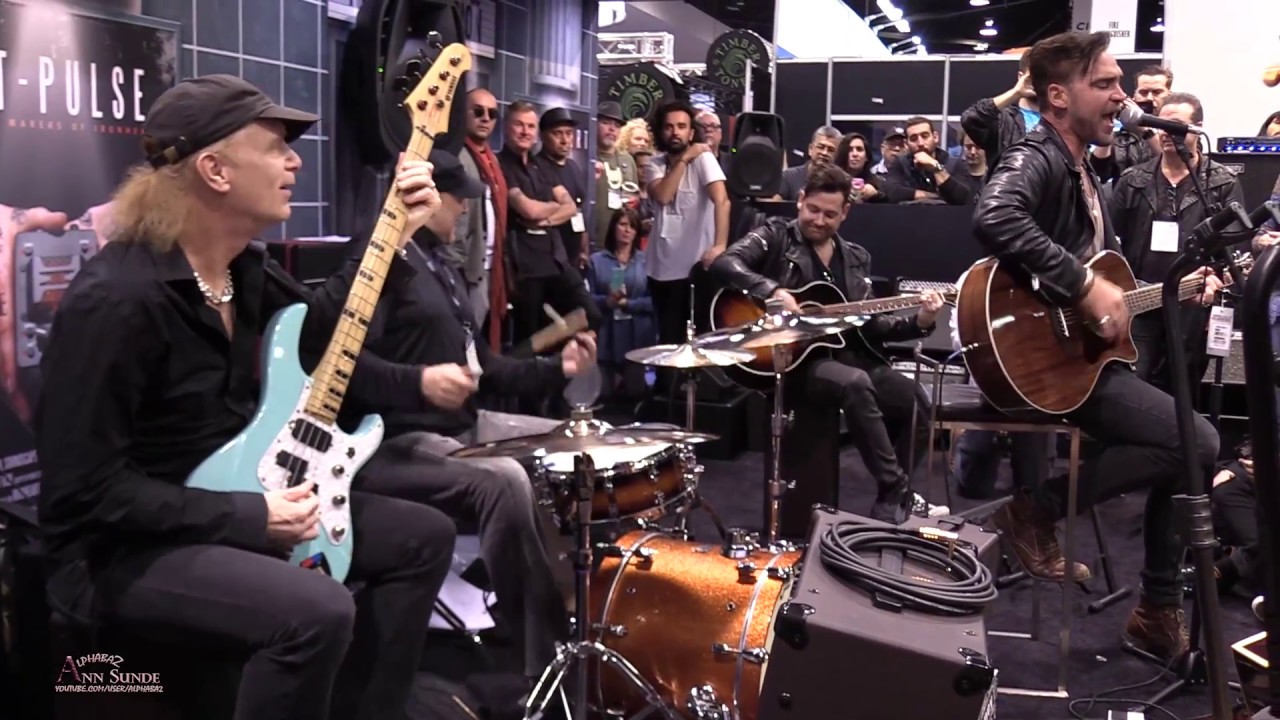 NAMM The Fell BILLY SHEEHAN, RANDY COOKE, TOBY RAND, MIKE KROMPASS