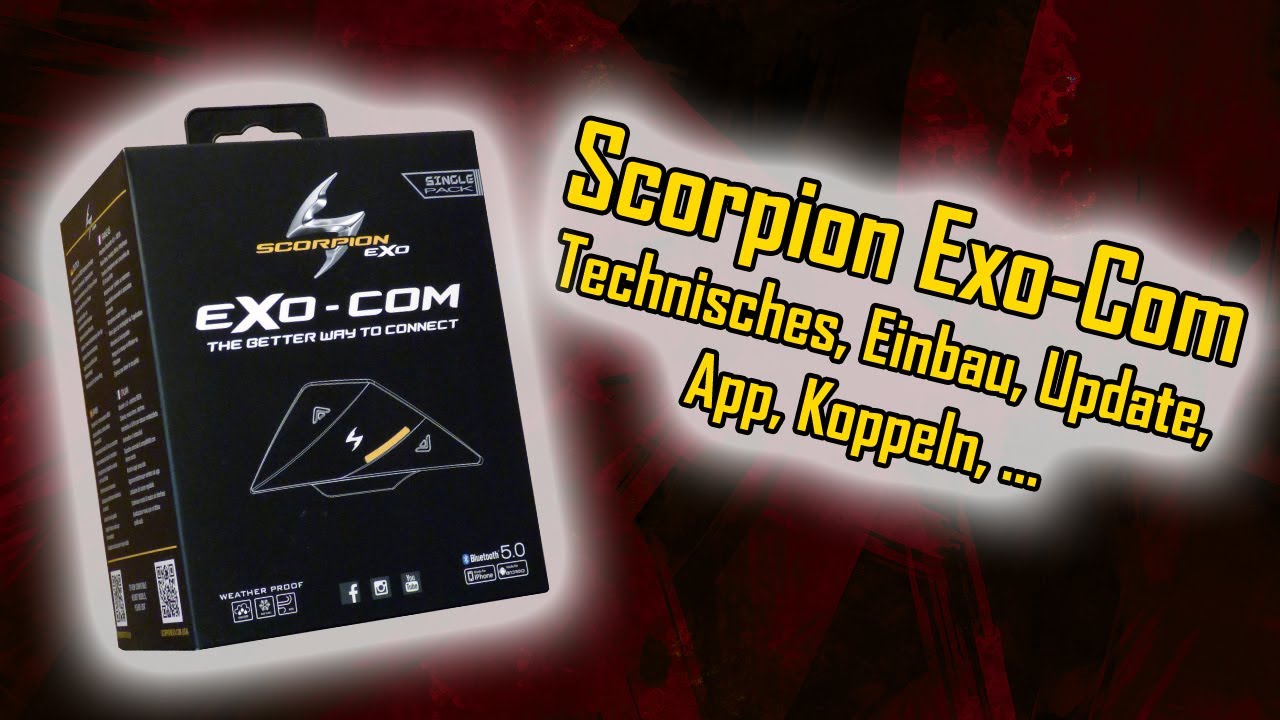 Scorpion Exo-Com Review Deutsch - Was kann es, was nicht?! Einbau, Kopplung, Update machen, ...
