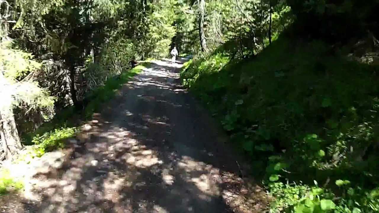 Discesa dal Lusia prima parte