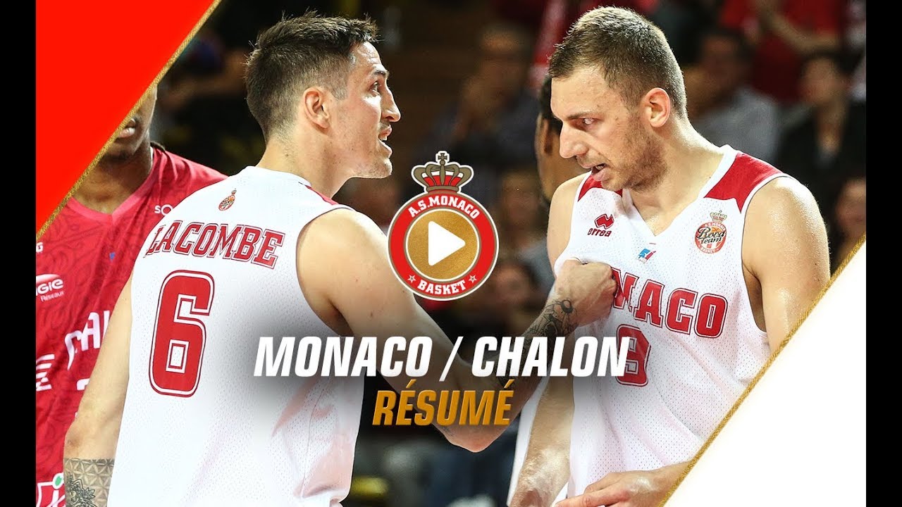 Jeep Elite &mdash; Monaco 93 - 78 Chalon &mdash; Highlights