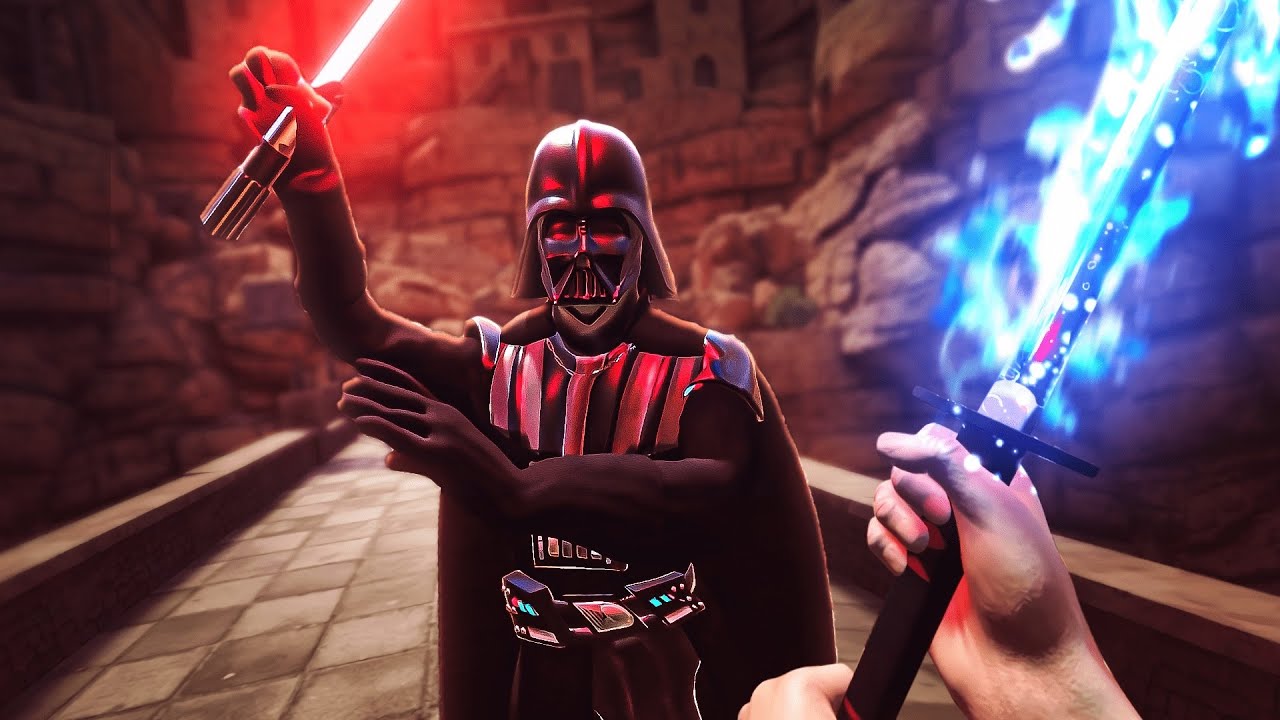 Аниме-мечи против световых мечей в VR