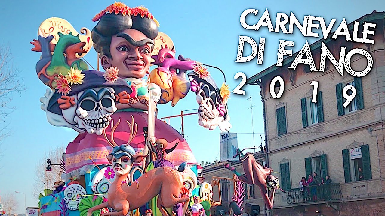 Carnevale di Fano 2019 - La Sfilata dei Carri dall'Alba al Tramonto
