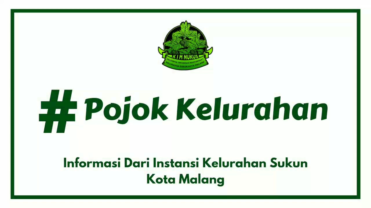 BINCANG-BINCANG : KASI PEMTRANTIB KELURAHAN SUKUN