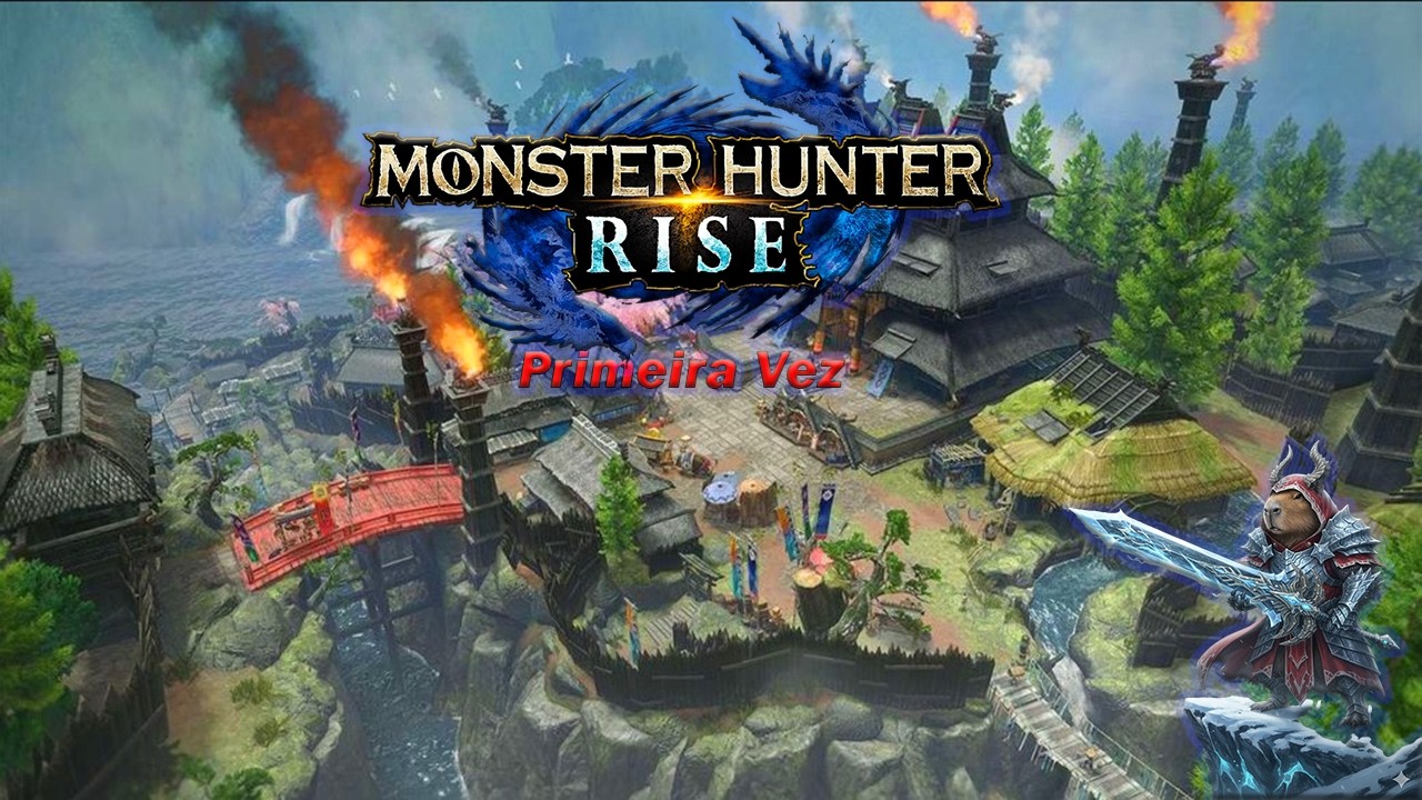Monster Hunter Rise Primeira vez #pc #pcgameplay #ps2games #monsterhunter #monsterhunterrise