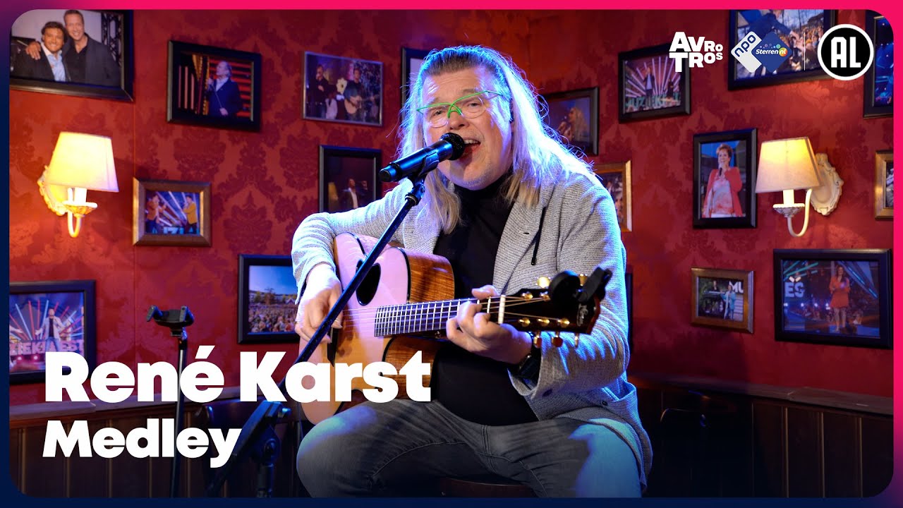 René Karst - Medley met o.a. Sweet Caroline en Supergavetijd (LIVE) | Sterren NL Radio