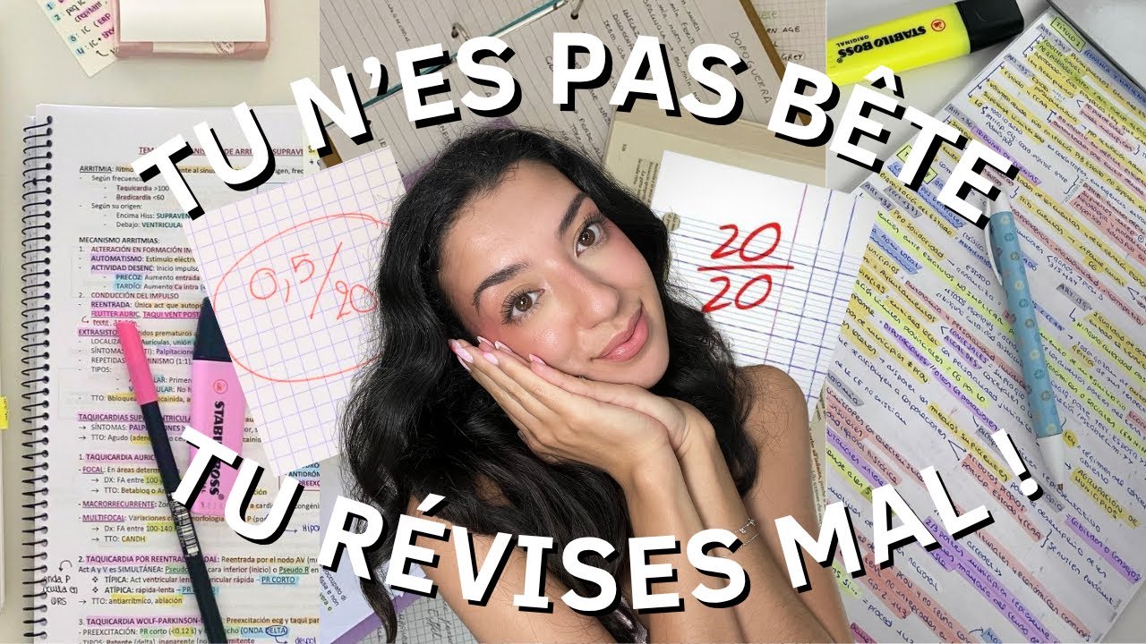 COMMENT BIEN RÉVISER ? (ET AVOIR DES MEILLEURES NOTES)