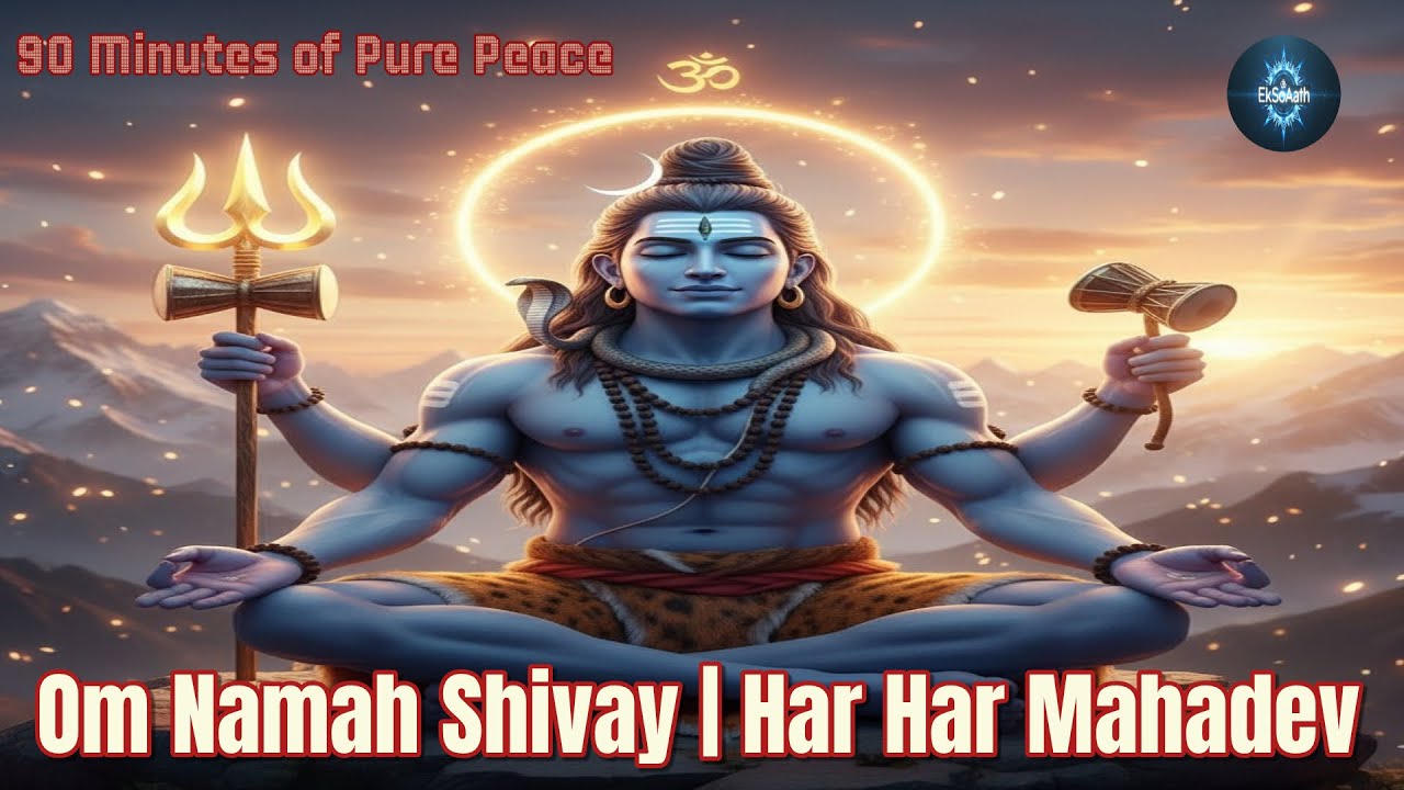 ॐ नमः शिवाय 🔱 | Har Har Mahadev Chanting | 90 Minutes Shiva Chant for Peace