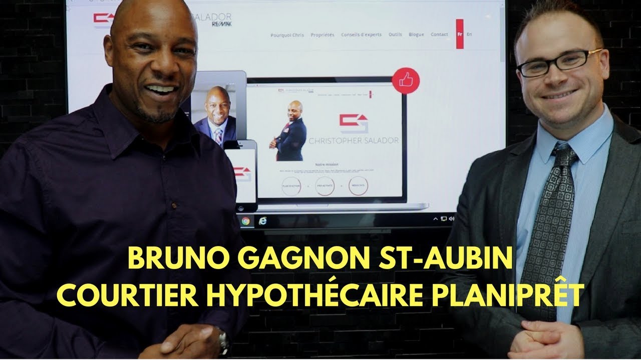 Bruno Gagnon St Aubin : Courtier Hypothécaire Planiprêt