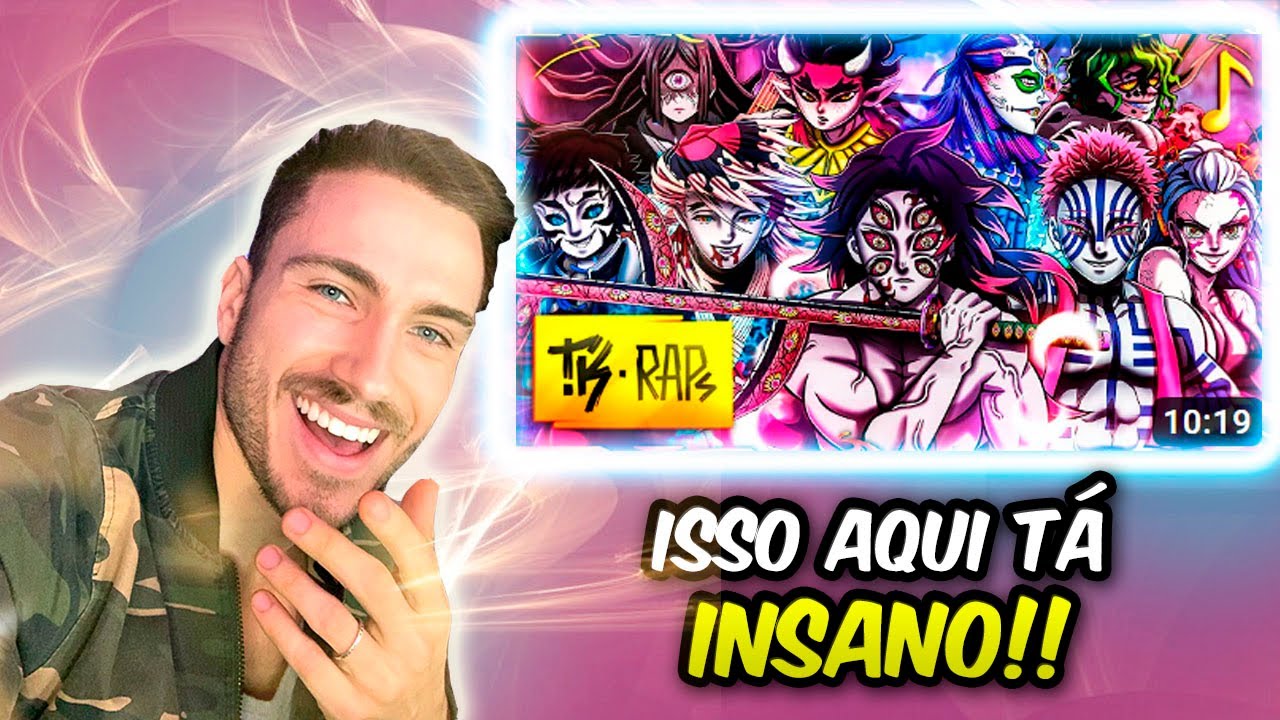 Rap dos Luas Superiores // O Luar Superior (Demon Slayer) // TK RAPS (REACT, ANÁLISE)