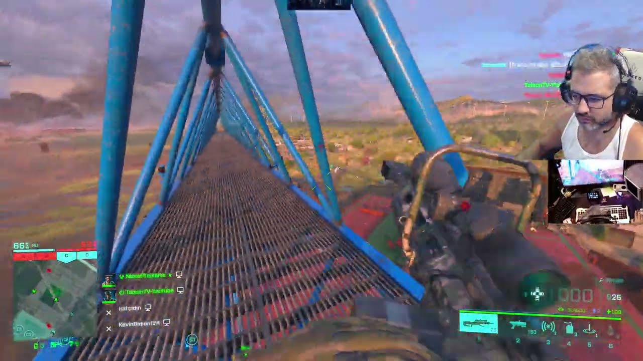 Haciendo el Parguelas con el Sniper 50cal y el Antiaereo Battlefield 2042