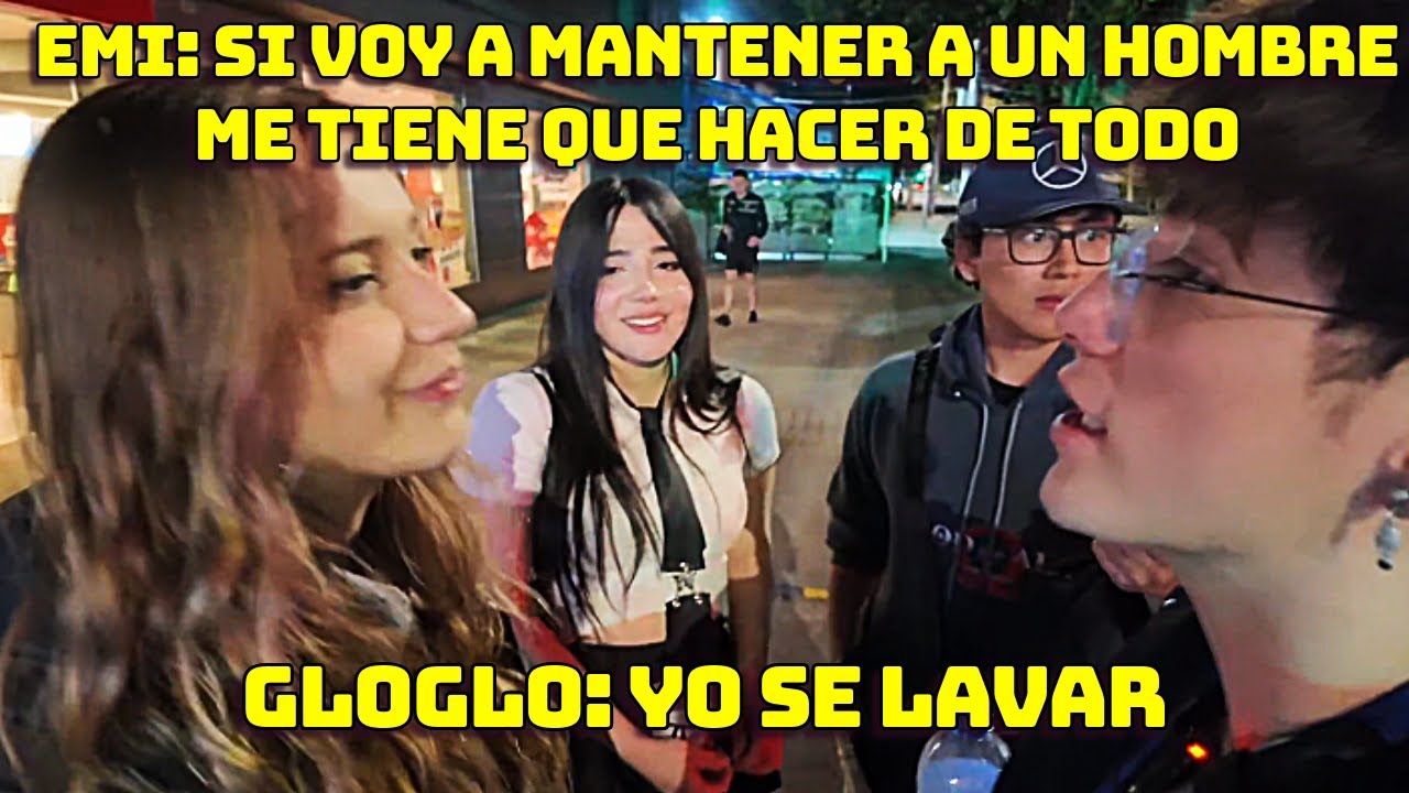 GLOGLO PREGUNTANDO SI MANTENDRÍAN A SU PAREJA