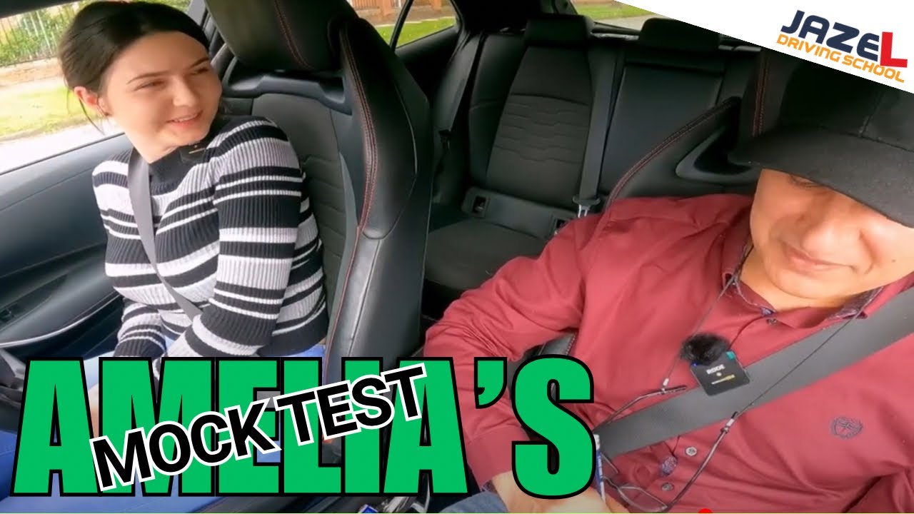 Amelia's 2nd Mock Driving Test UK: automatic