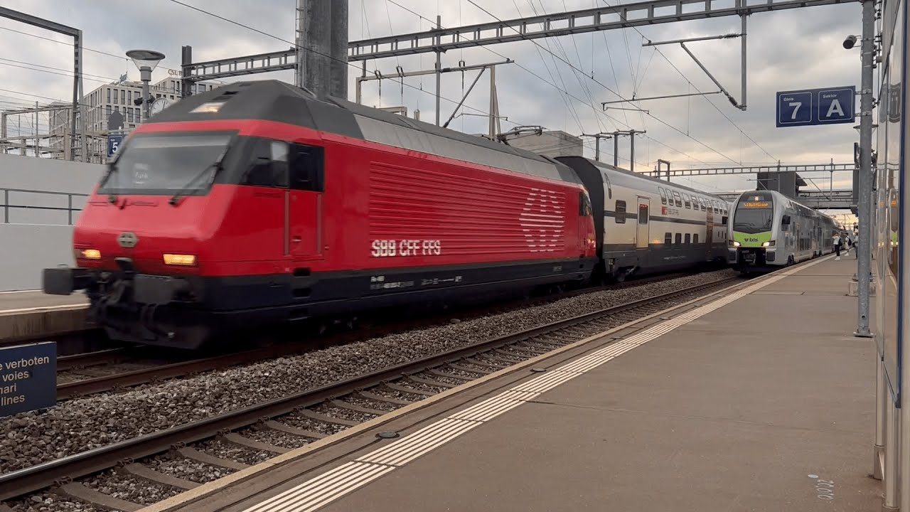 Swiss Trains in Bern | Compilation