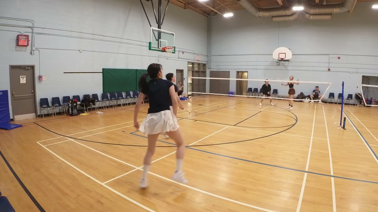 Badminton at TOR| Game2 Richard/Kelly v Jensen/Alexia |#badminton #badmintonrallies 2026Jan24_Sat