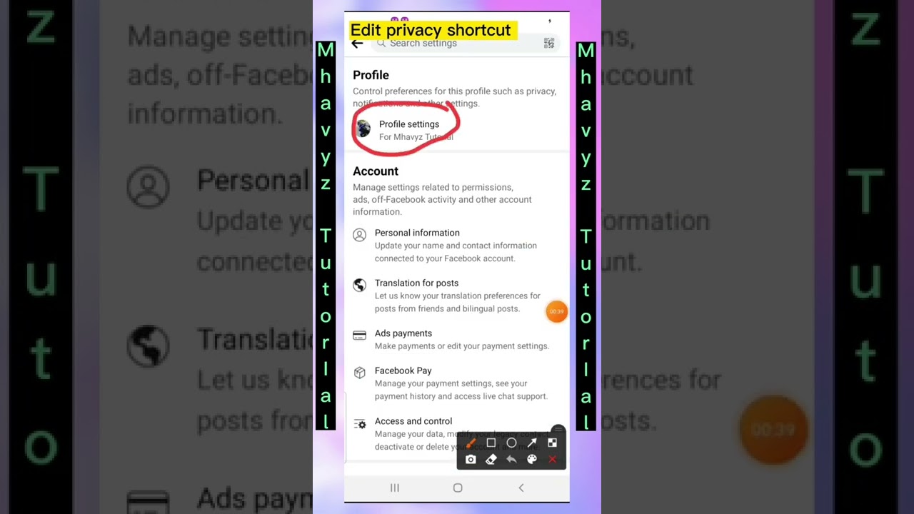 Facebook Shortcut Privacy #short ＃facebookShortcut ＃facebookPrivacy ＃facebookTipsandTricks