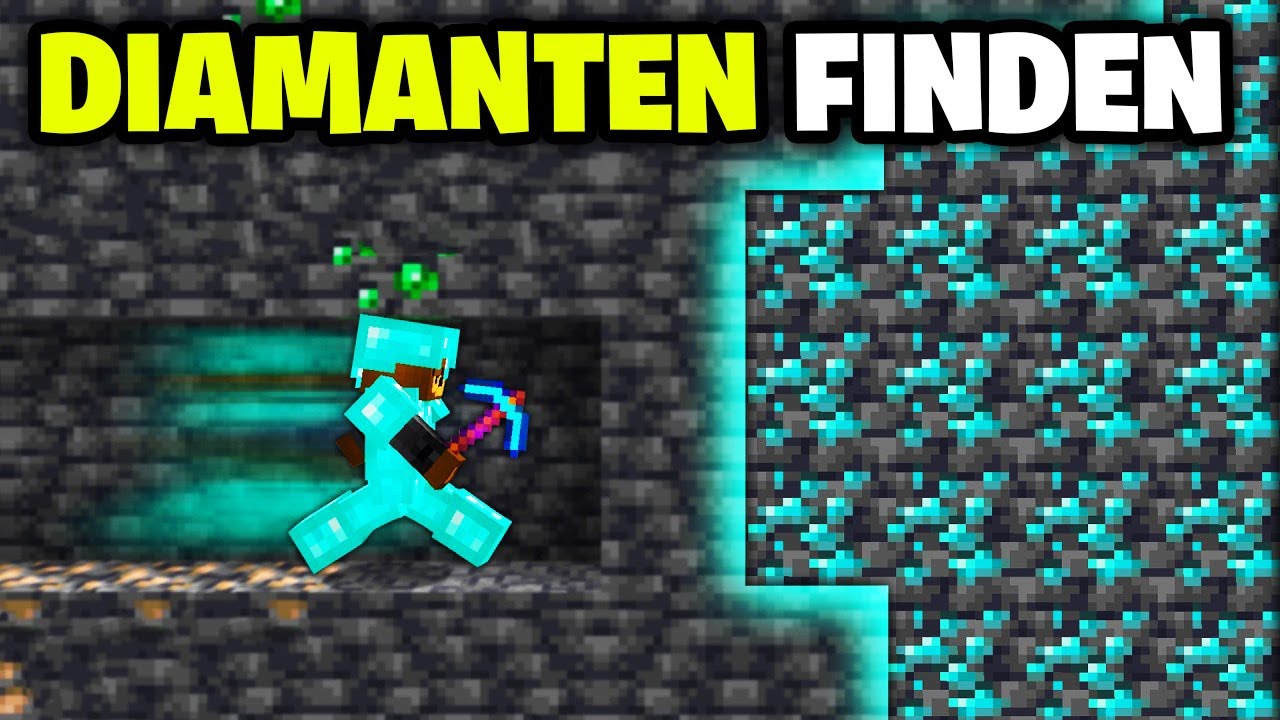 Minecraft Diamanten finden Tutorial - Diamanten finden in Minecraft 1.21