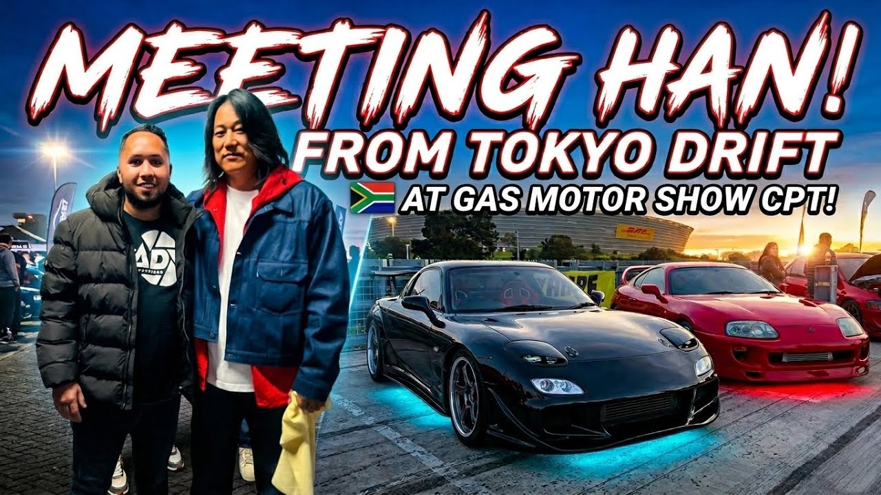Я встретил ХАНА из &laquo;Токийского дрифта&raquo; в Южной Африке! 🇿🇦 (Gas Motor Show CPT)