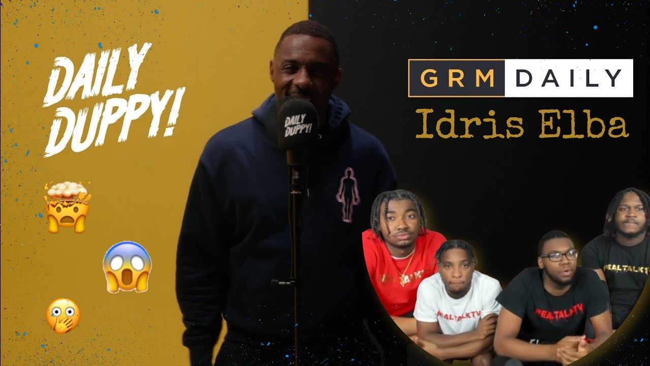 AMERICANS REACT | Idris Elba - Daily Duppy | GRM Daily