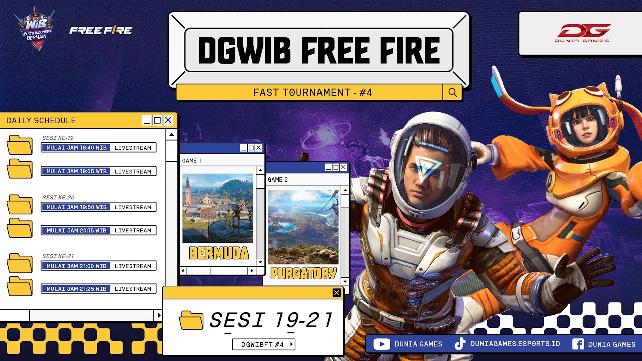 🔴DGWIB FT FREE FIRE #4