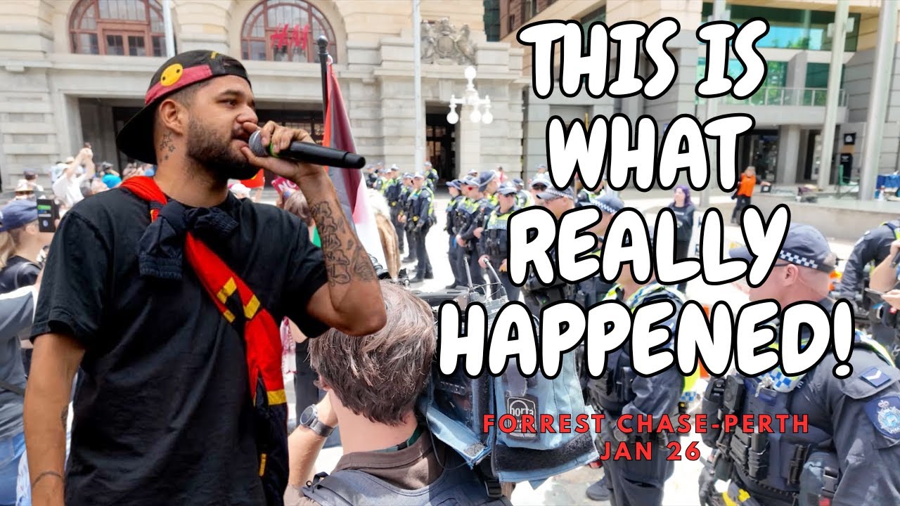 I WAS AT THE JAN 26 RALLY IN PERTH-THIS IS WHAT REALLY HAPPENED!