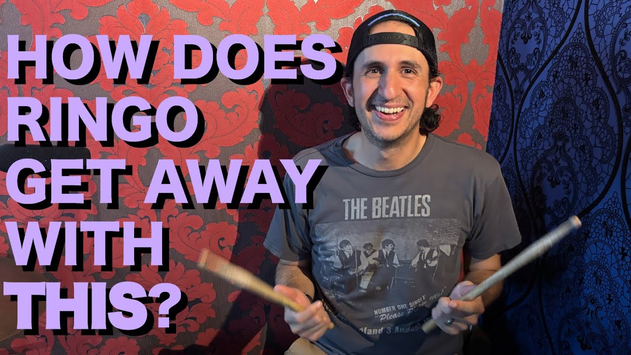 The Beatles "No Reply" Drum Cover - Ringo Starr Drum Set Lesson