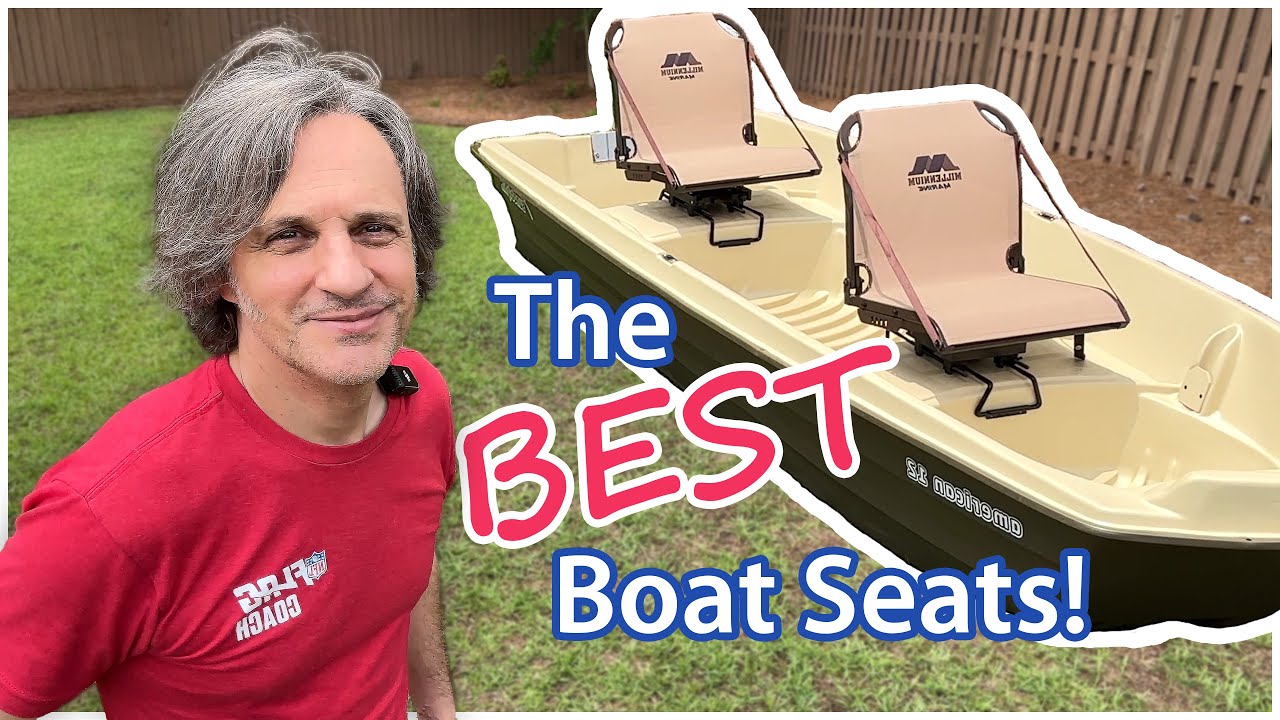 I transformed my Jon Boat fishing Experience with these AMAZING seats!