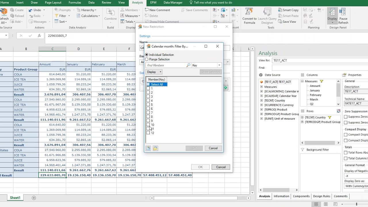 How to do Query Less Reporting with SAP Analysis Office on SAP NW BW or BW/4HANA