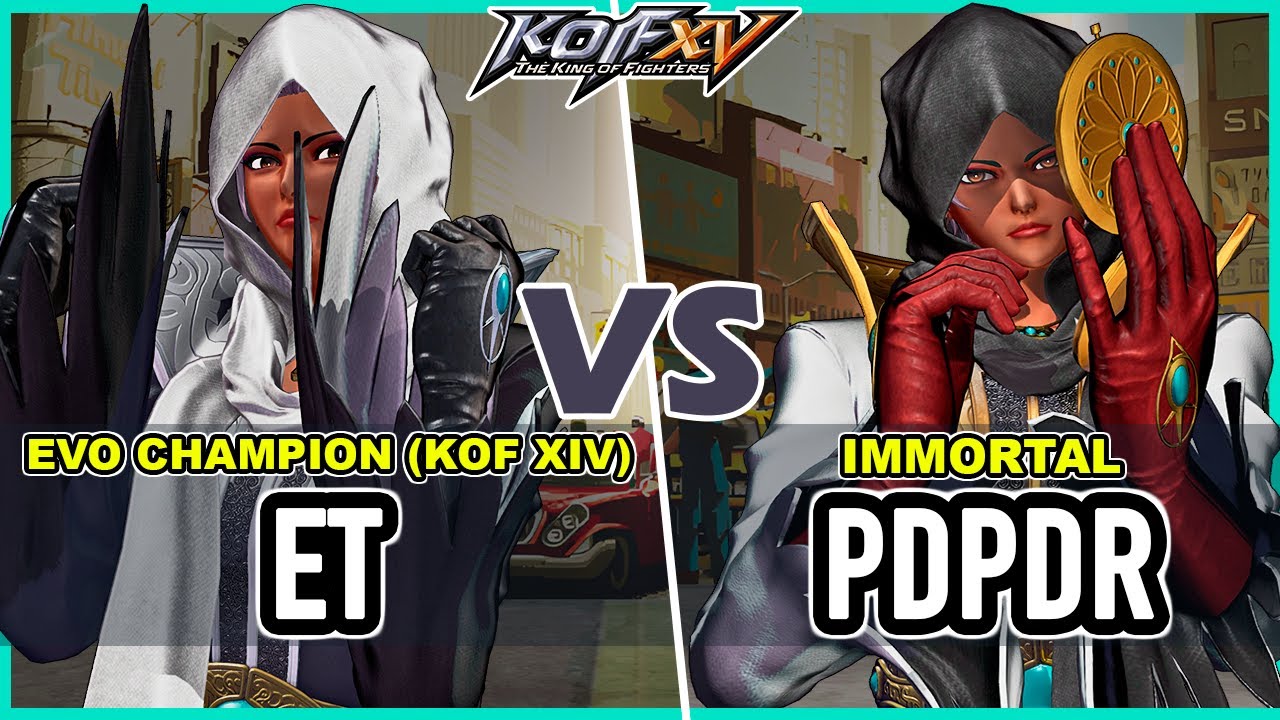 KOF XV 🔥 ET (Random/Najd/Goenitz) vs Pdpdr (B.Jenet/Najd/Sylvie)