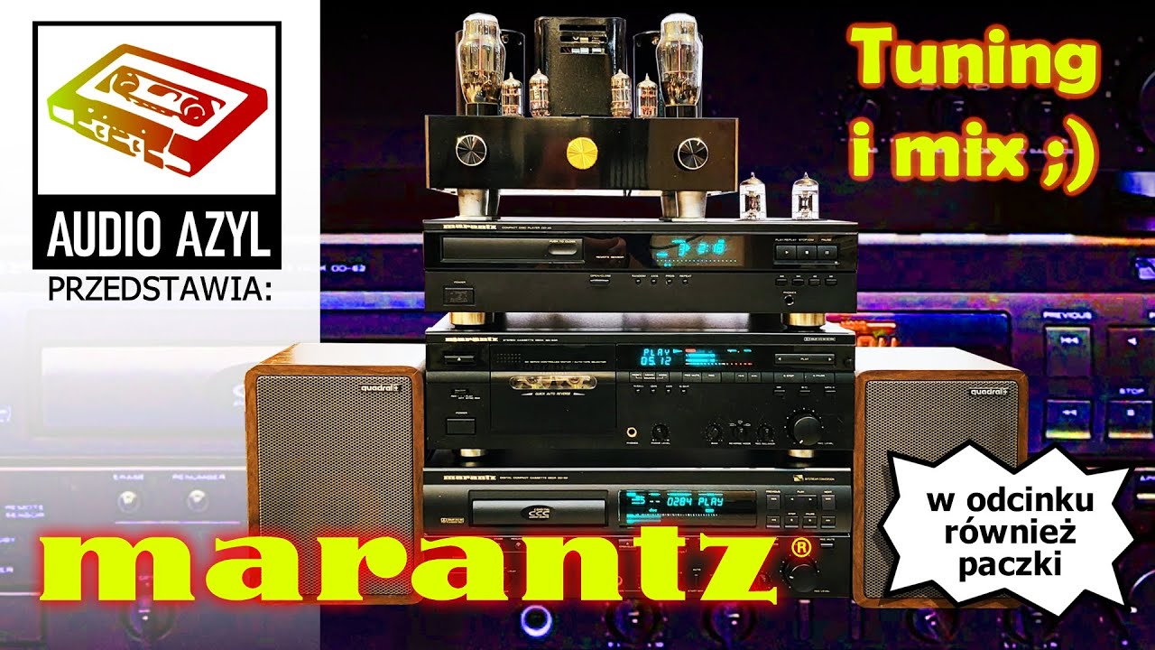 MARANTZ i lampa - przegląd 50 lat technologii: Audio Azyl odc. 210 #Vintage #audio #PRL #HiFi