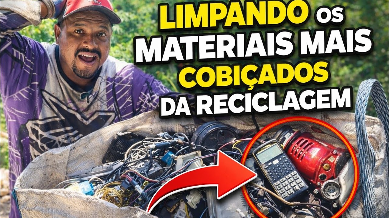 🤑 Materiais Mais Cobiçado Das Reciclagem ✅️ ♻️. #06 #materiais #reciclagem #seletivo 