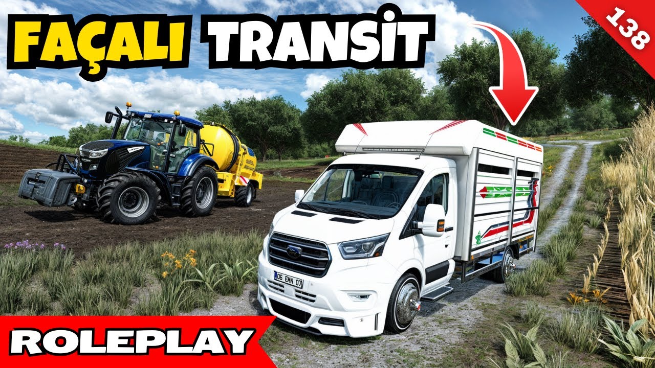MODİFİYELİ TRANSİT İLE PİKNİK YAPTIK | FS 22 GERÇEK HAYAT | MEDRP ANKARA | S3 B138