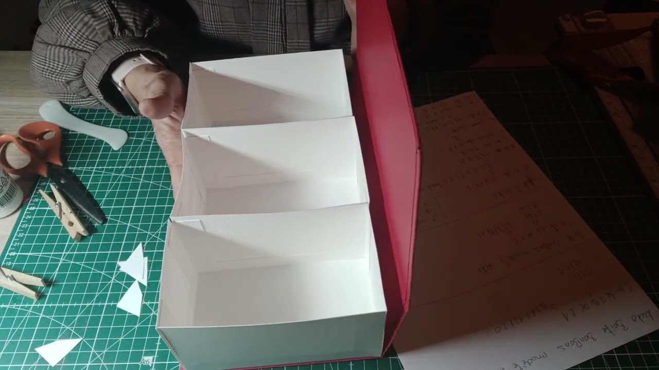 Suite et fin du tuto coffret 3 boîtes !😜