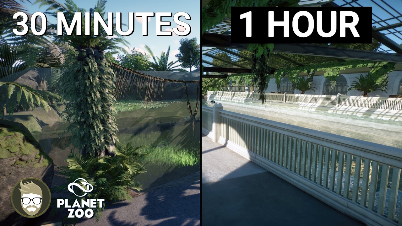 1 Minute | 30 Minutes | 1 Hour |  Planet Zoo Habitat Challenge