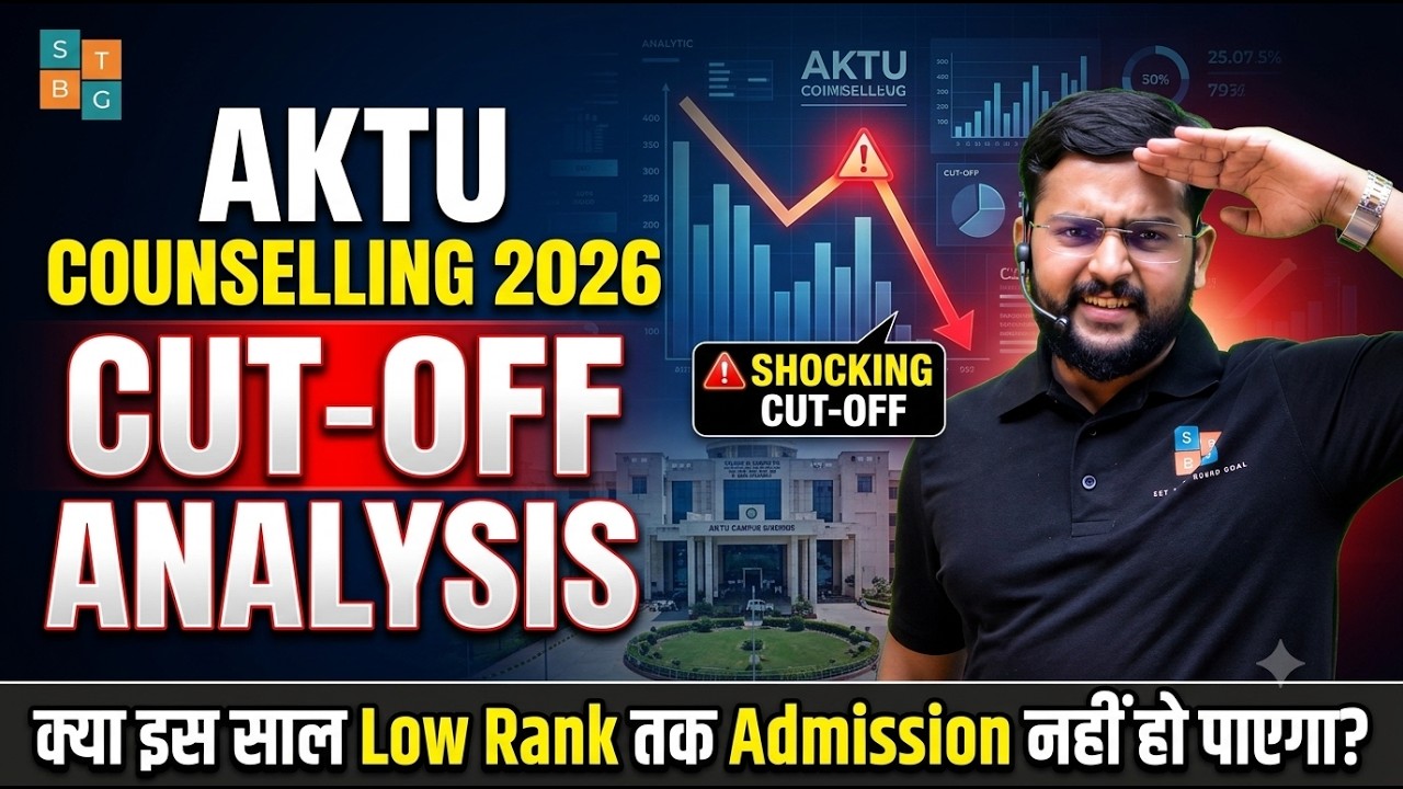 AKTU Cut-Off Analysis 2026 | Shocking Cut-Off 😱 | Kya Is Saal Low Rank Par Admission Nahi Ho Payega?
