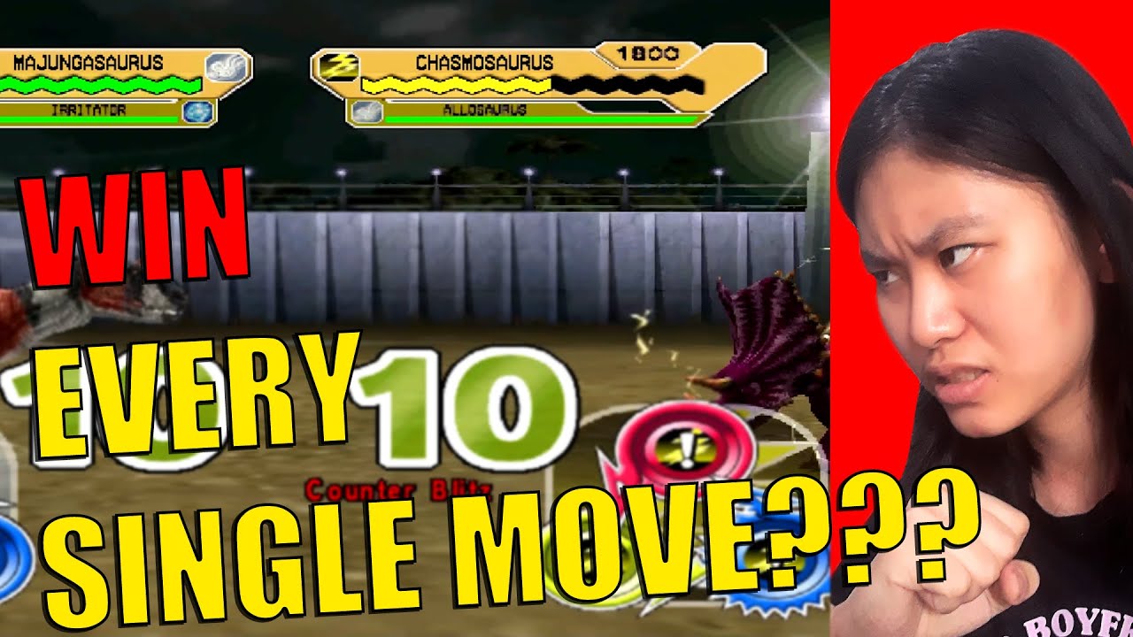 WINNING EVERY SINGLE MOVE IS HARD! Dinosaur King  恐竜キング Challenge Irritator and Majungasaurus