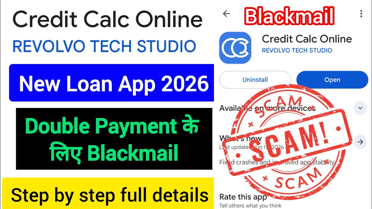 Credit Calc Online Loan App || Credit Calc Online Loan App Real Or Fake || Credit Calc Online Loan