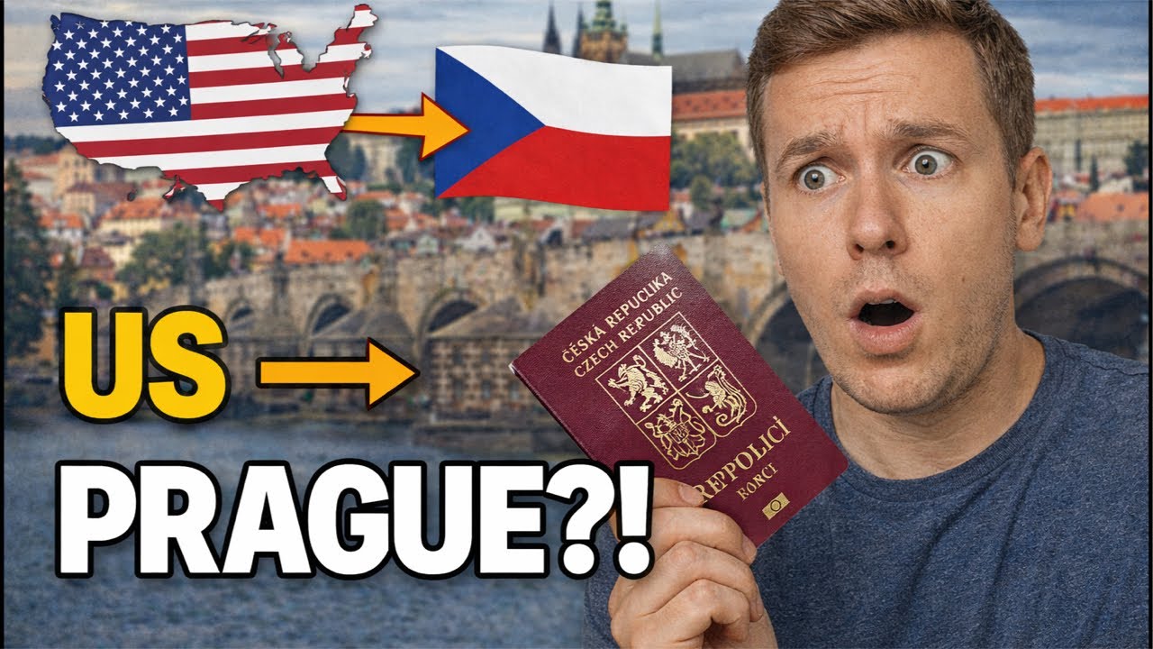 How To Move To Czech Republic 🇨🇿 From the US 🇺🇸? Tips and tricks For 2026!